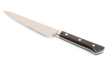 Brand new kitchen knife, isolated