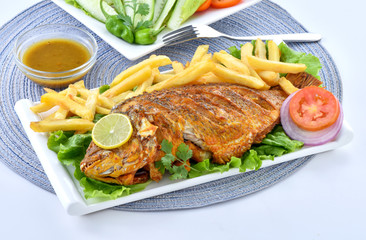 Fried Fish Whole