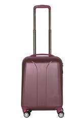  Travel suitcase isolated on white background