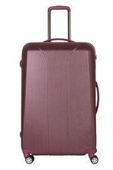  Travel suitcase isolated on white background