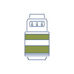 Icon of photo camera zoom lens
