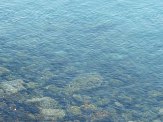 sea water with stone outdoor