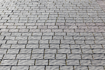 Stone pavement texture background