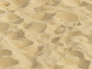 closeup sand beach texture and pattern