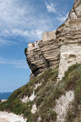 Klify w okolicy Bonifacio, Korsyka