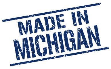 made in Michigan stamp