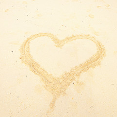 cuore sabbia