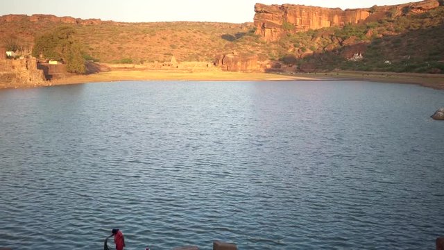 Badami lake india