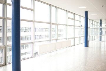 Modernes Gebäude als Hintergrund