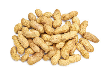 Roasted peanuts peeled and not peeled in shell nutritious delicacy
