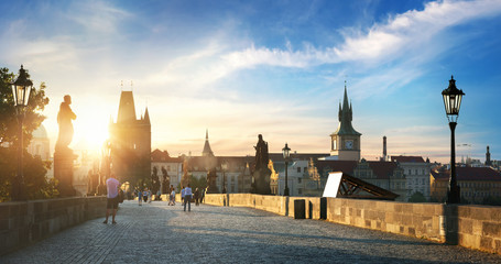 Prague at dawn