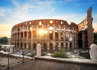 Old ancient colosseum