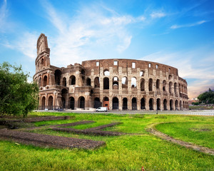 View of colisseum