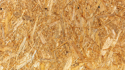 Sawdust in the wall as background