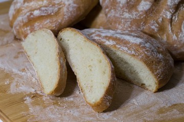 Food. Bread home bakery