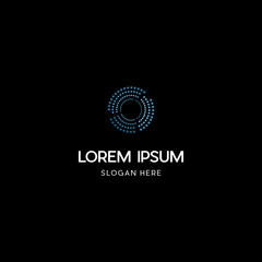 Innovator Abstract Circles Shape Group Vector Logo Design