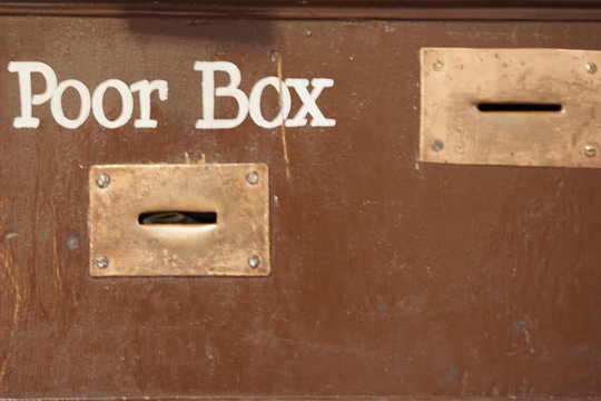 Vintage church "Poor Vox"