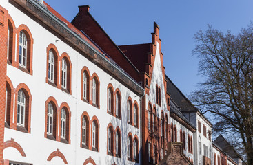 Historic buildings in the center of Wilhelmshaven, Germany
