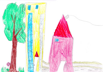 Zwei ungleiche Häuser © Calissi