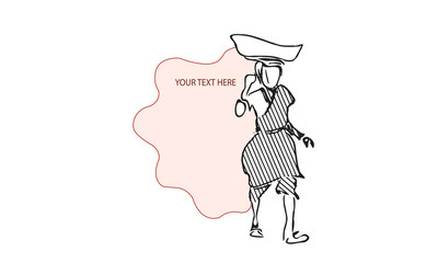 8 March - International Women's Day Background. illustration place for text. - Vector