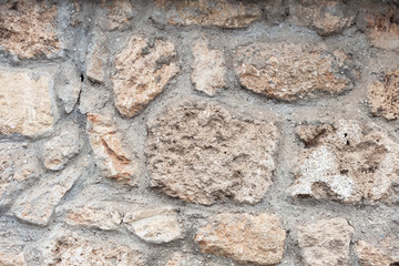Grunge stony background. Horizontal color photography.