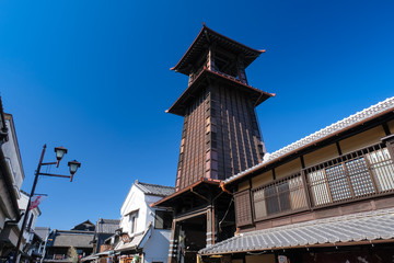 川越 町並み 時の鐘