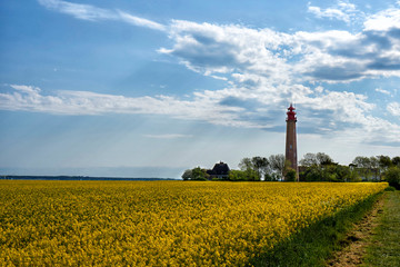 Fototapeta na wymiar Lighthouse Flügge