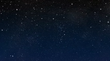 Foto auf Acrylglas Nachthimmel mit Sternen © reichdernatur