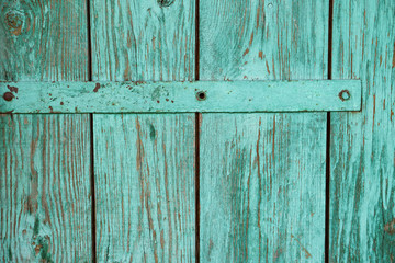 Beautiful old grunge wood texture. retro material painted with peeled paint. Stock background, photo