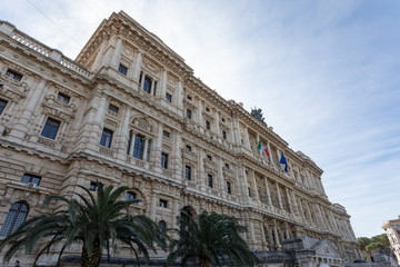 Obraz premium Palazzo di Giustizia - Piazza Cavour, Roma