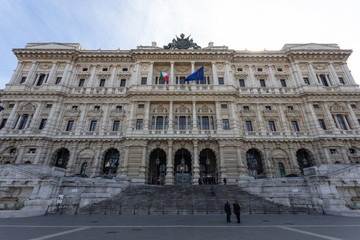 Fototapeta na wymiar Palazzo di Giustizia - Piazza Cavour, Roma