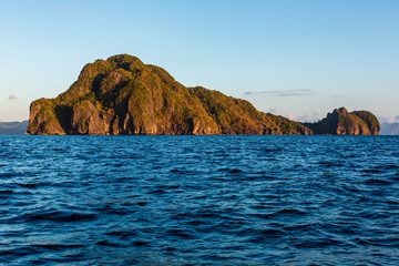 Skyline of Helicopter Island, Palawan, Philippines