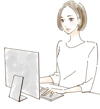 女性エンジニア　プログラマー　ディレクター　笑顔