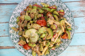 Salade croquante