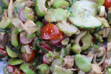 Salade croquante