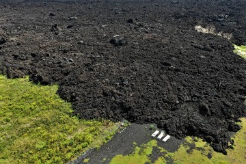 Hawaii mit Drohne - Big Island Lava