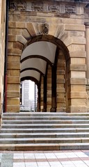 arches of the building