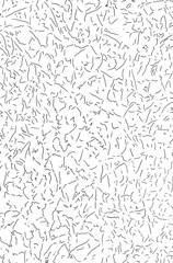 The numerous wavy lines. Seamless pattern. Design for Wallpaper, cases, bags and packaging