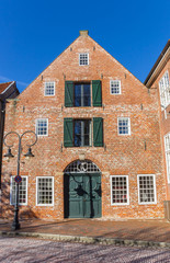 Amtsgericht government building in historic city Jever, Germany