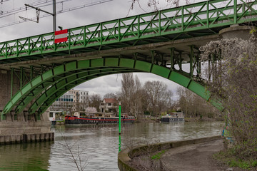 Bridge on the river Seine
