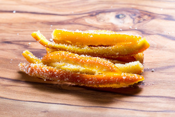 candied orange peel