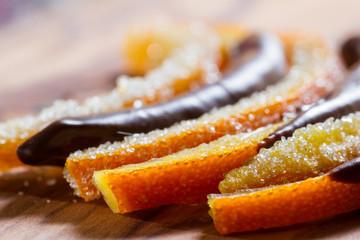 candied orange peel