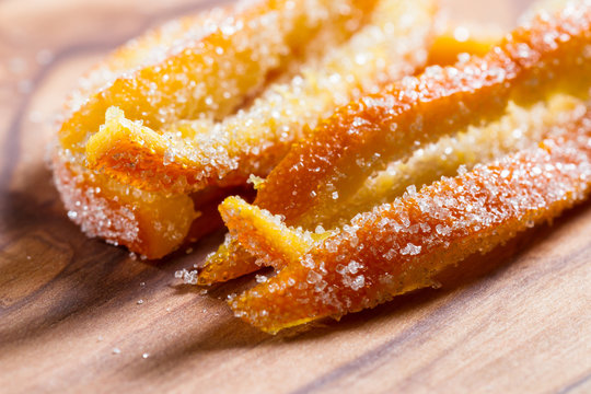 candied orange peel