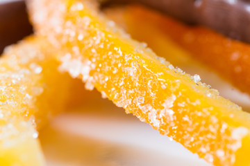 candied orange peel