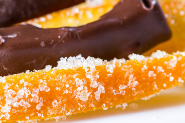 candied orange peel