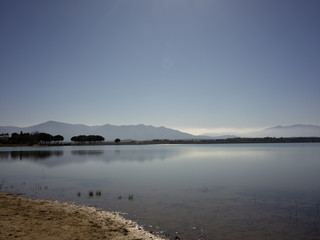 Views of Villeneuve de la Raho in the Pyrenees Orientales, France Originally created in the 70s as a reservoir to supply local agriculture