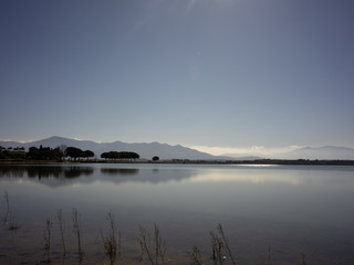Views of Villeneuve de la Raho in the Pyrenees Orientales, France Originally created in the 70s as a reservoir to supply local agriculture
