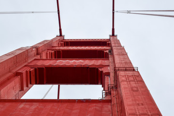 Golden Gate Bridge Tower Focus