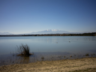 Views of Villeneuve de la Raho in the Pyrenees Orientales, France Originally created in the 70s as a reservoir to supply local agriculture
