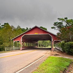 Red Covered Bridge 1